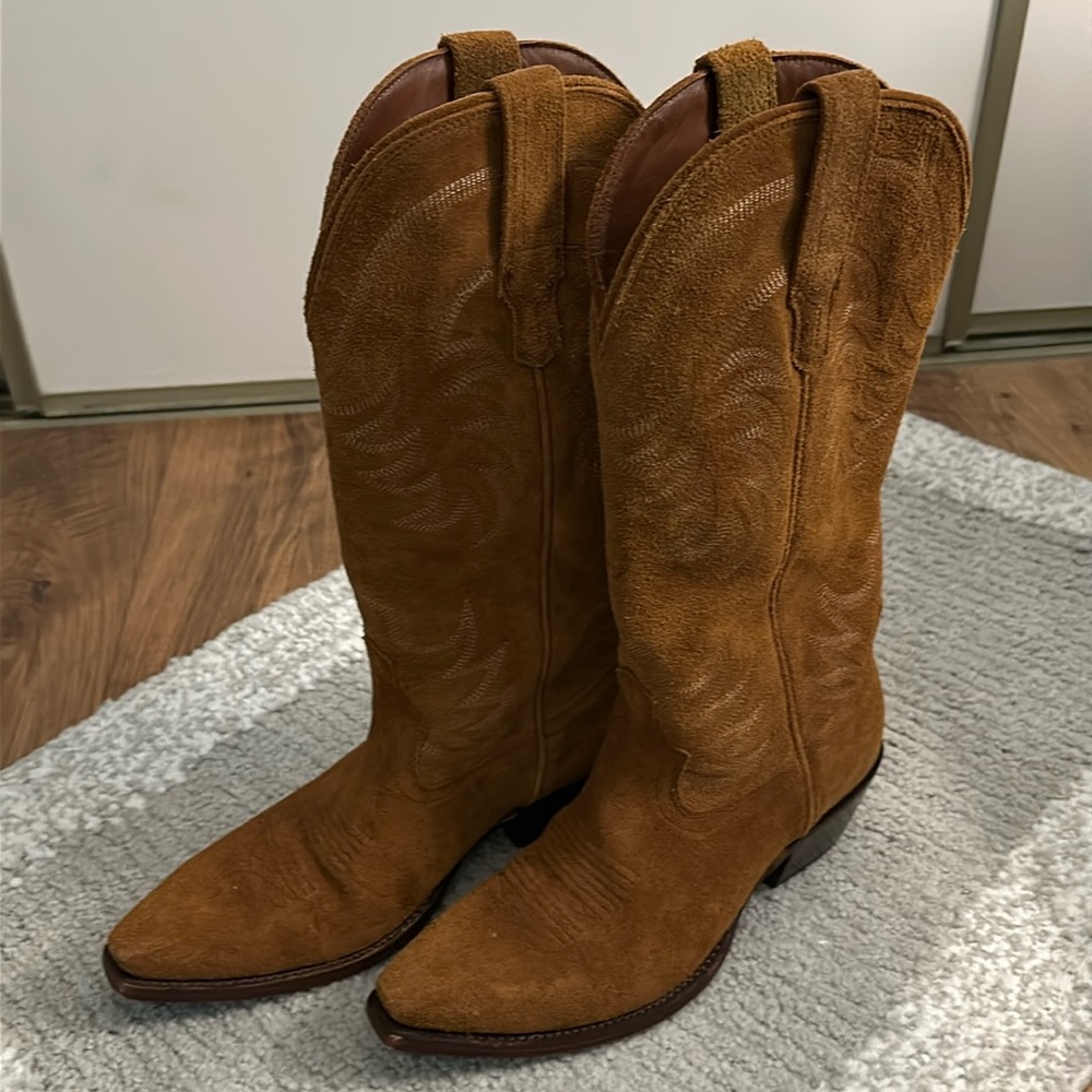 Tecovas Annie Suede Boot size 8.5
